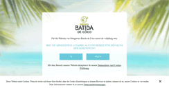 Desktop Screenshot of batida.de